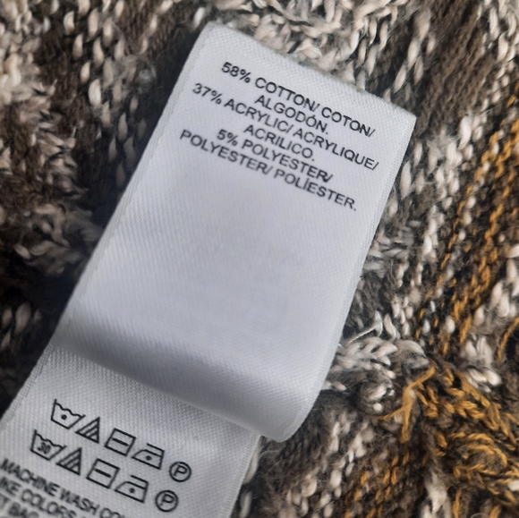 Lucky Brand Tribal Cardigan Sweater - Picture 9 of 9